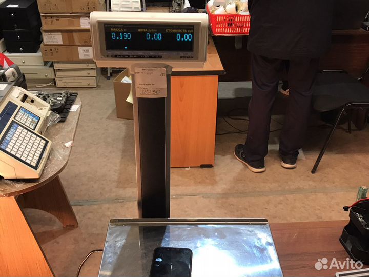 Штрих-Принт М 15-2.5. Весы с пермопечатью