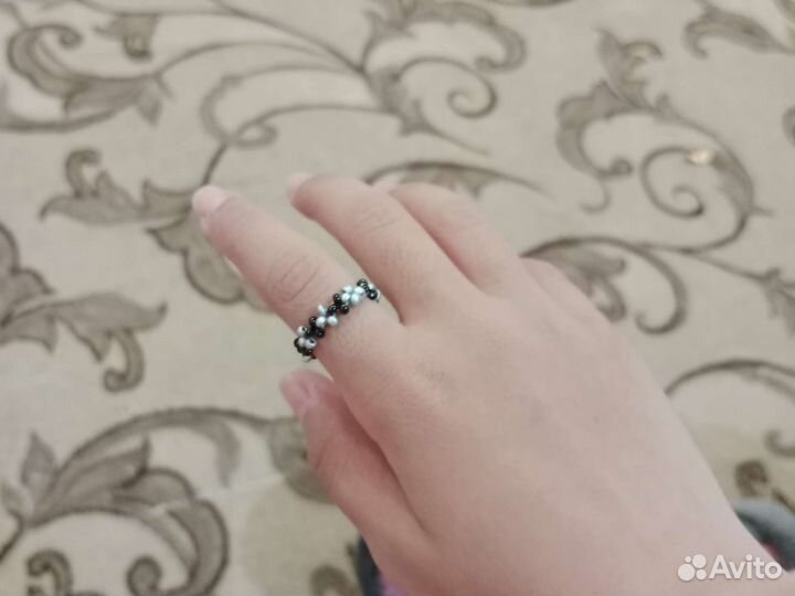 Колечко из бисера