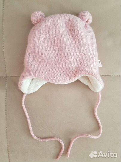Шапка на девочку на флисе reima