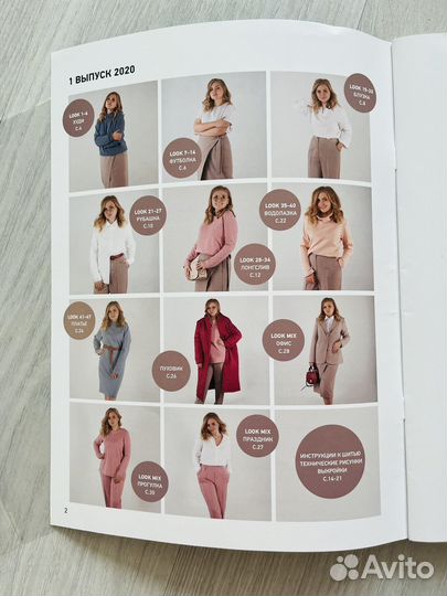 Журнал с выкройками Я шью 1/ 2020. Женская капсула