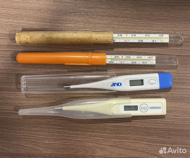 Термометр ртутный, электронный б/у