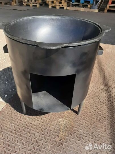 Комплект казан узбекский 16л + печь