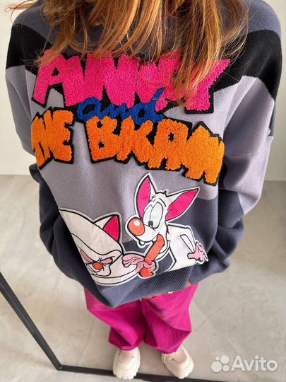 Свитер женский made in Korea Pinky and Brain