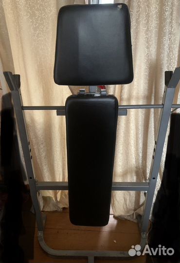 Скамья для жима штанги и пресса