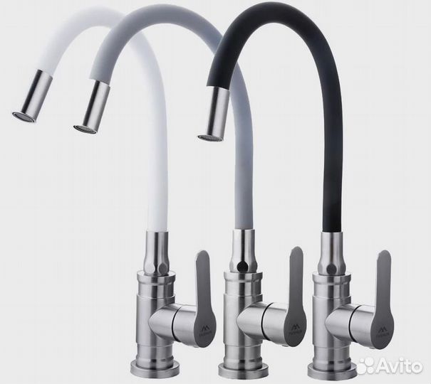 Смеситель для кухни fashun a54401-10 Красный