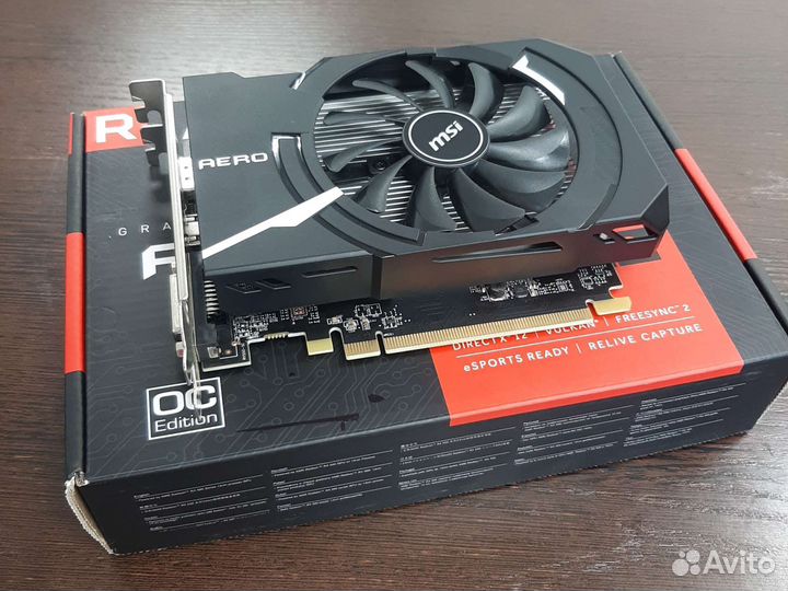 Видеокарта MSI RX 550 4 Gb