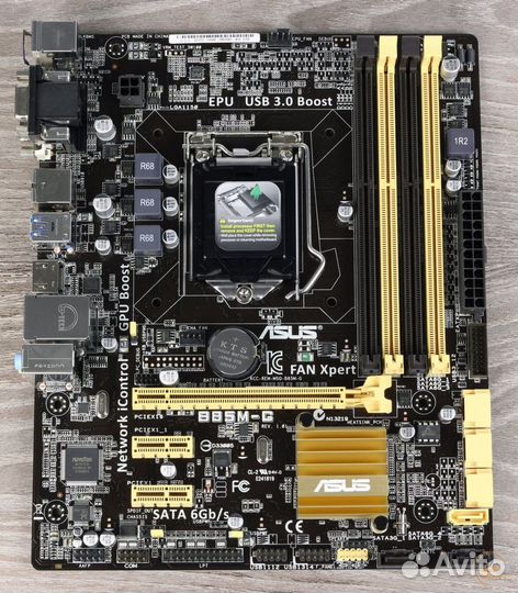 Asus B85M-G (LGA1150, 4xDDR3 1600 up to 32GB, VGA