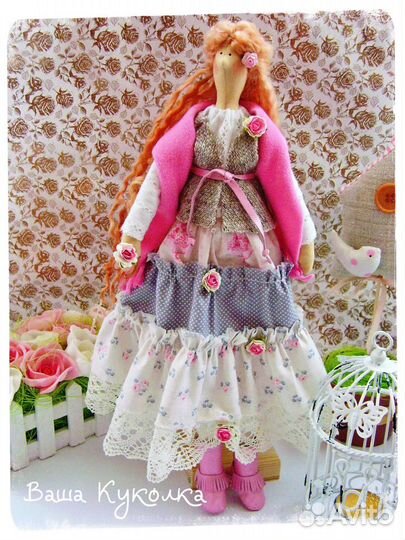 Авторские текстильные куклы Тильда