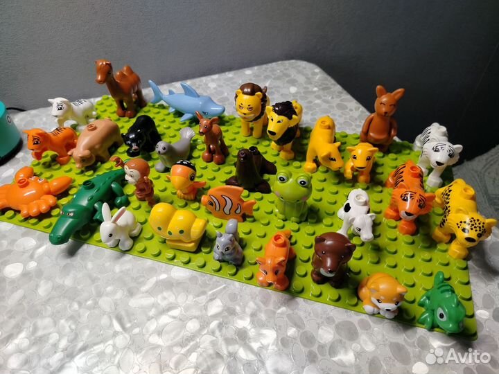 Мебель и животные для конструктора дупло новые