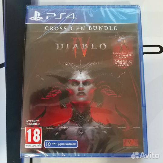Diablo 4 ps4 диск