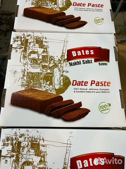 Финиковая паста (брикс 83%) Иран 10 кг
