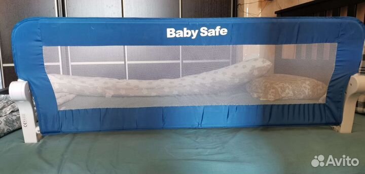 Барьер защитный для кровати Baby Safe 120х42