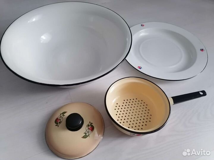 Эмалированная посуда СССР