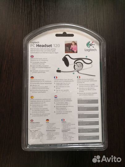 Гарнитура Logitech PC Headset 120