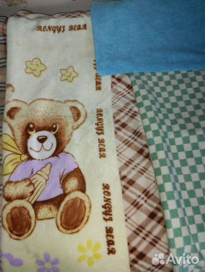 Одеяло байковое+ плед+ покрывало+ полотенце