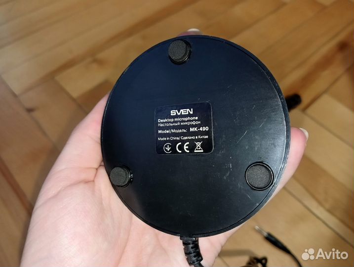Микрофон настольный sven