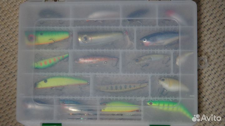 Воблера наборами в коробках