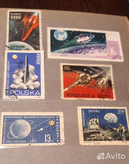 Набор почтовых марок