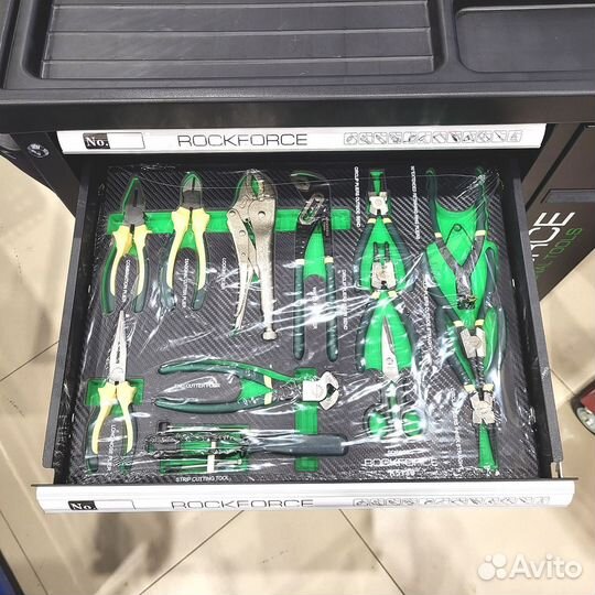 Телега 7 ящиков RF-55300 с инструментом 274 предм