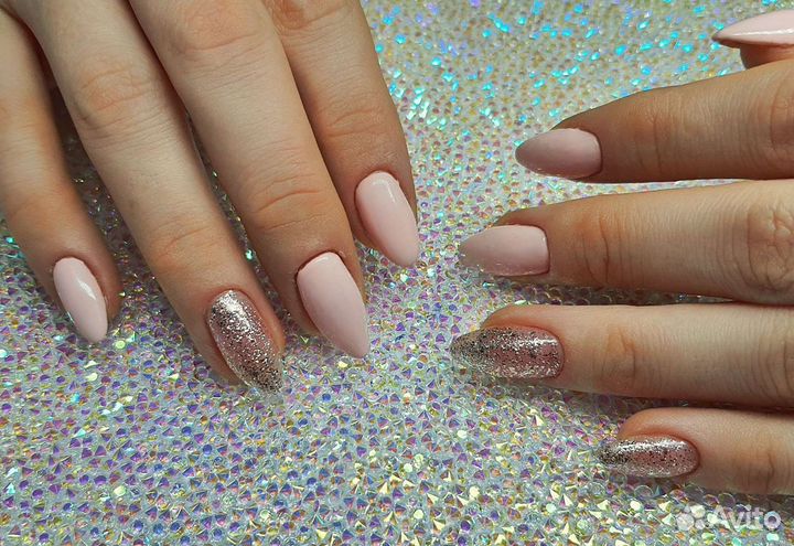 Маникюр, педикюр + гель лак