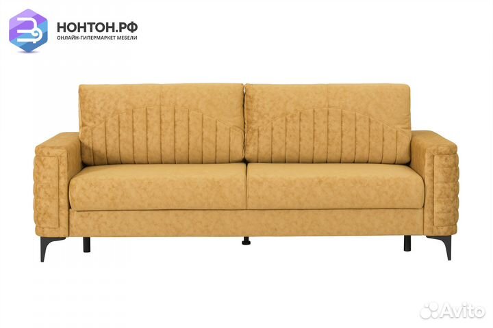 Диван тик-так Руди желтый