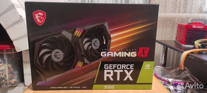 Видеокарта MSI Geforce RTX 3060 gaming X