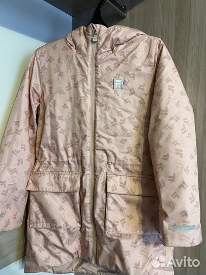 Куртка для девочки зимняя 140 146