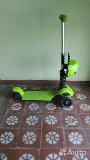 Самокат детский трехколесный
