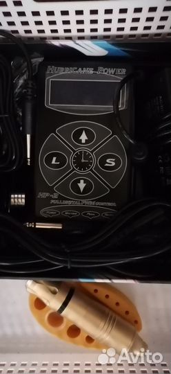 Набор для мастера татуажа :блок+ручка, с проводами