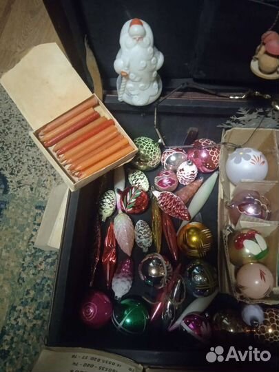 Ёлочные игрушки СССР
