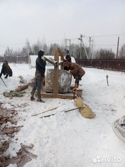 Установка колодца