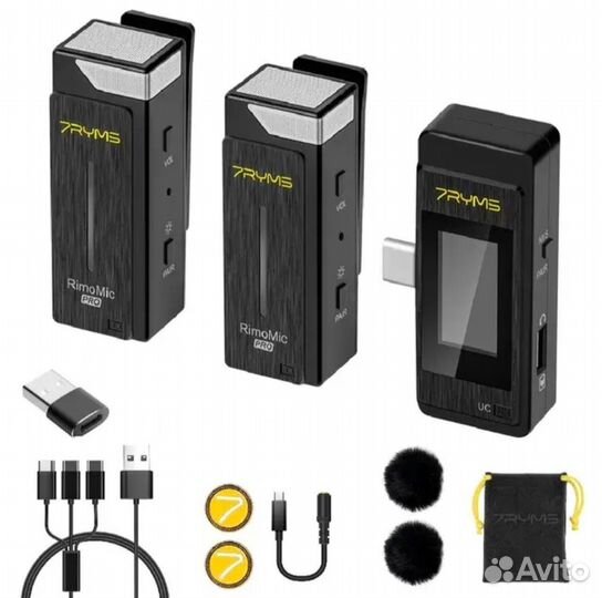 Беспроводной петличный микрофон7ryms RimoMic PR0