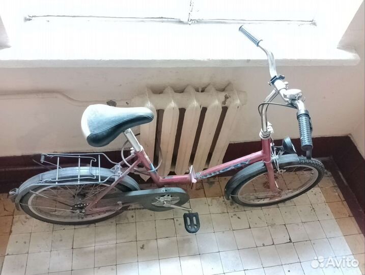 Велосипед romet wigry 3 красный складной