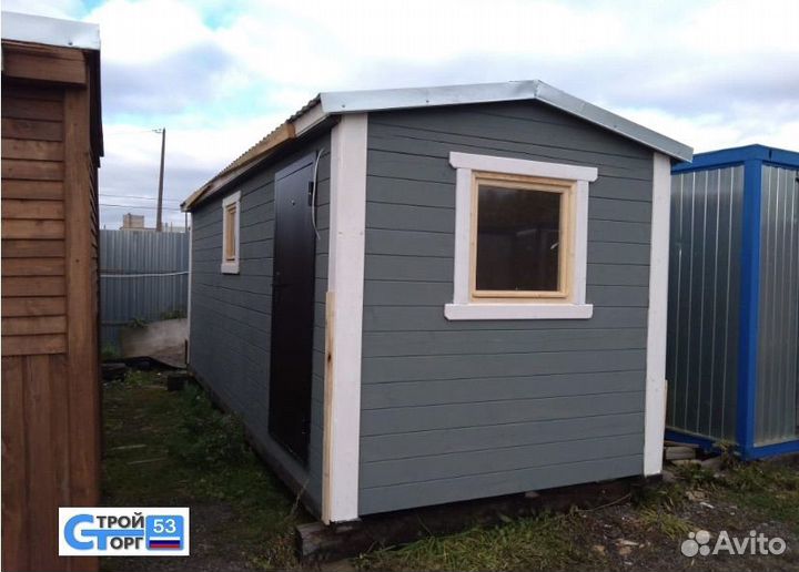 Мобильная баня из бруса