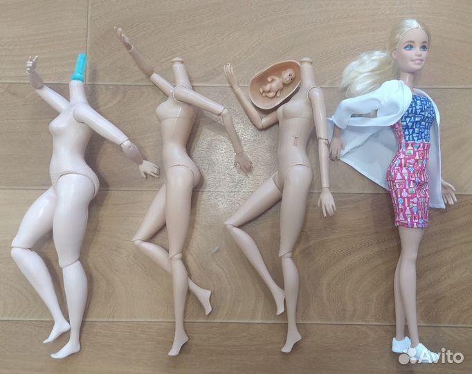 Тела и головы для куклы Барби