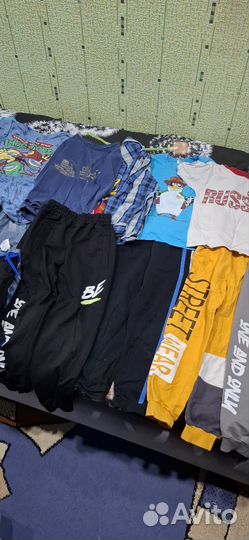Вещи пакетом для мальчика 116 122