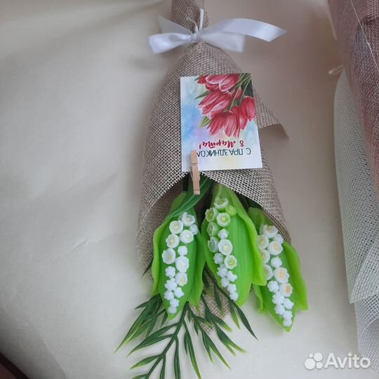 Букет из мыла