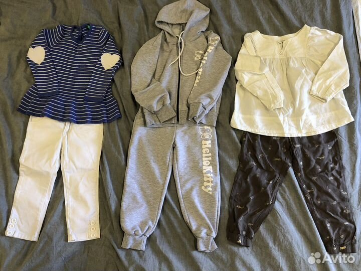 Брендовая одежда на девочку размер 98-104