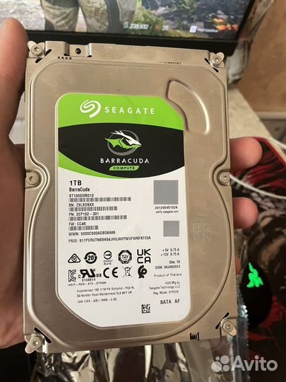 Жесткий диск seagate barracuda 1tb