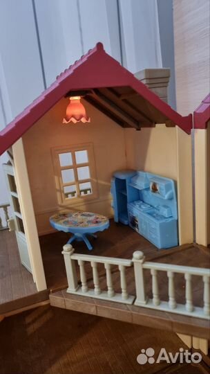 Sylvanian Families большой дом со светом