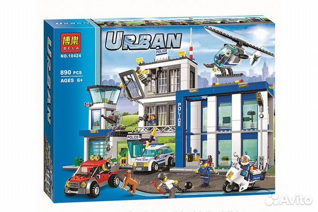 Конструктор bela City Полицейский участок