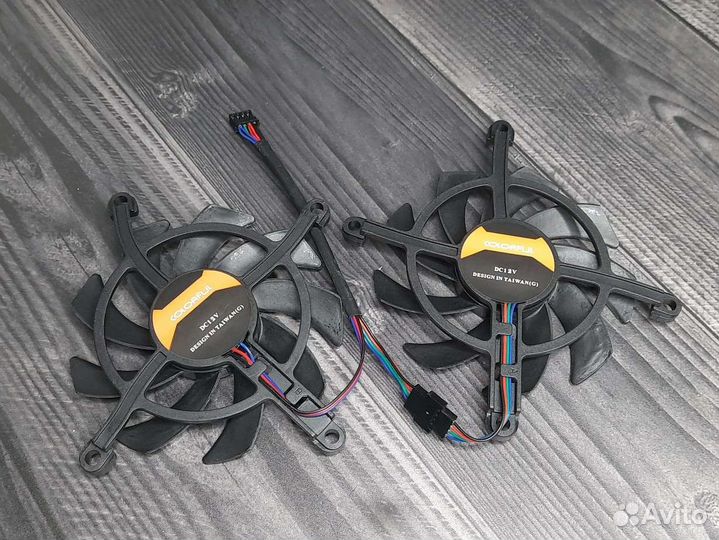 Вентиляторы для видеокарты фирмы ColorFul