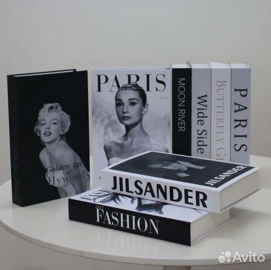 Книги для декора