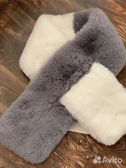 Меховой воротник- шарф