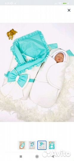 Конверт на выписку весна-осень