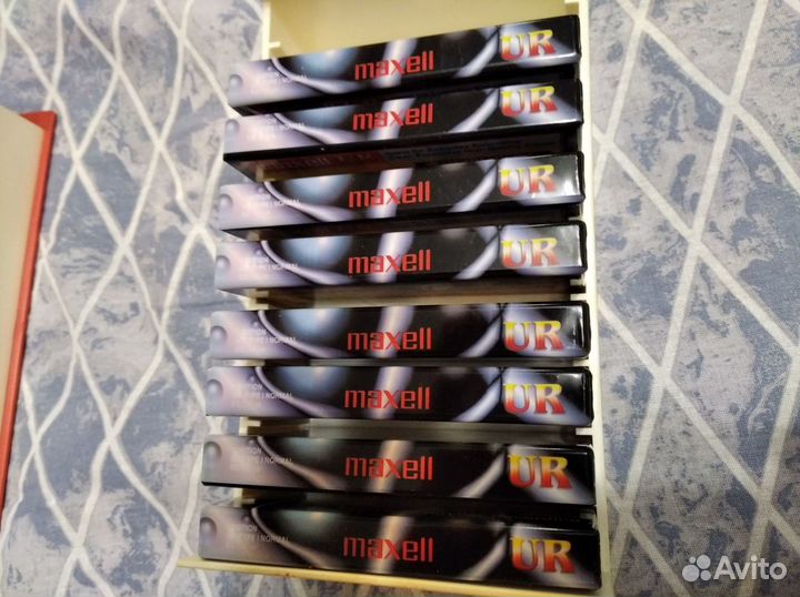 Аудиокассеты новые запечатанные sony, TDK, Maxell