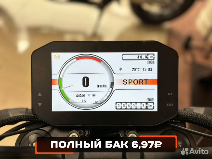 Электробайк Alrendo TS Bravo