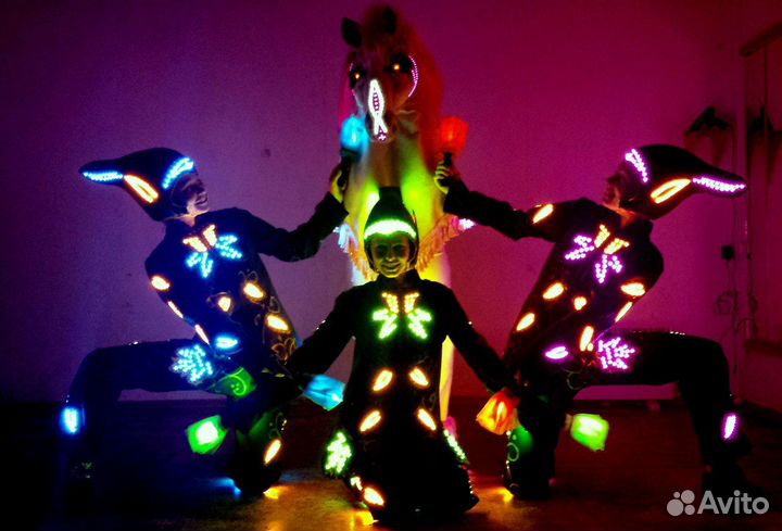 Светодиодные костюмы Эльфы