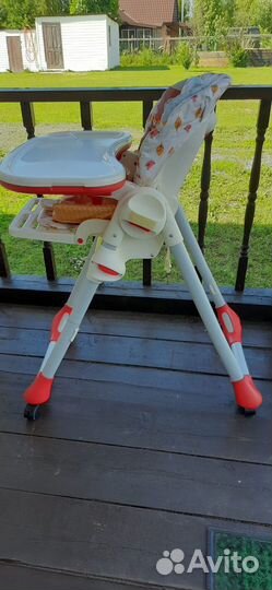 Стульчик для кормления chicco polly