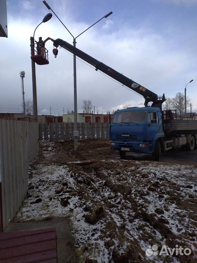 Кран борт + вышка